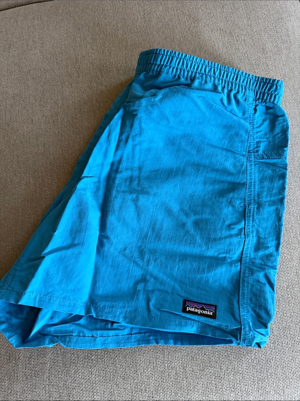 Patagonia Women’s Bright Blue Athletic Quick Dry Shorts